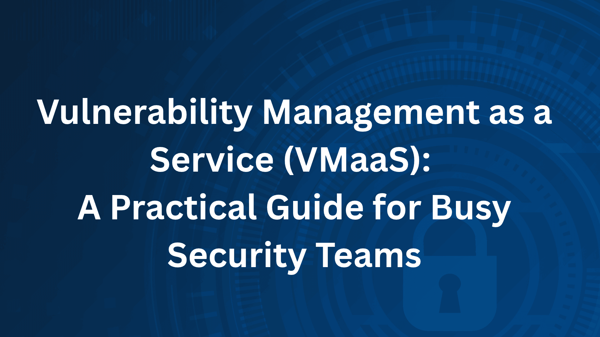 what is VMaaS